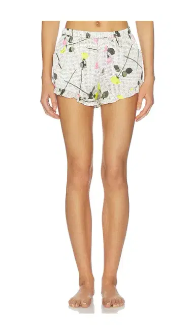 fleur du mal Ruffle Shorts | Thumbnail 1 fleur du mal Ruffle Shorts | Thumbnail 1
