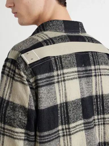 Rick Owens Checked Cotton and Wool-Blend Flannel Overshirt - Men | Thumbnail 5 Rick Owens Checked Cotton and Wool-Blend Flannel Overshirt - Men | Thumbnail 5