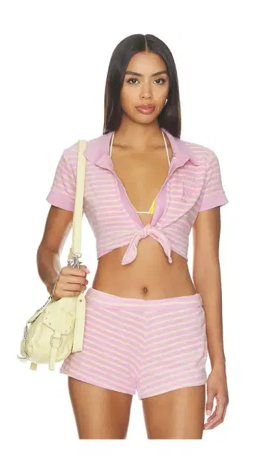 LoveShackFancy Waverlynn Polo | Thumbnail 1 LoveShackFancy Waverlynn Polo | Thumbnail 1