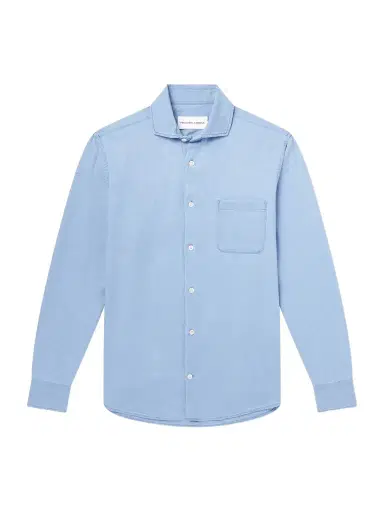 Frescobol Carioca Emilio Cotton-Twill Shirt - Men | Thumbnail 1 Frescobol Carioca Emilio Cotton-Twill Shirt - Men | Thumbnail 1