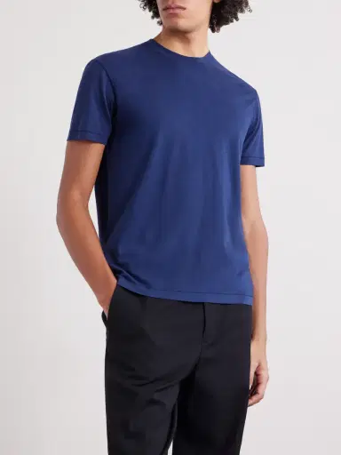 Tom Ford Lyocell and Cotton-Blend T-Shirt - Men | Thumbnail 3 Tom Ford Lyocell and Cotton-Blend T-Shirt - Men | Thumbnail 3
