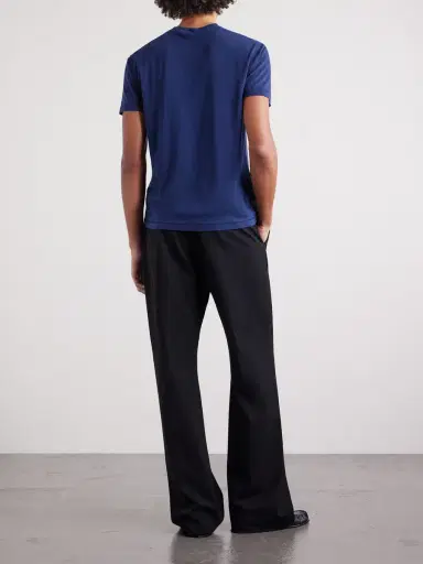 Tom Ford Lyocell and Cotton-Blend T-Shirt - Men | Thumbnail 4 Tom Ford Lyocell and Cotton-Blend T-Shirt - Men | Thumbnail 4