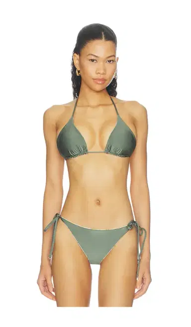 Verandah Reversible Triangle Bikini Top | Thumbnail 2 Verandah Reversible Triangle Bikini Top | Thumbnail 2