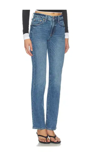 Pistola Aleks Mid Rise Straight Leg Jeans | Thumbnail 2 Pistola Aleks Mid Rise Straight Leg Jeans | Thumbnail 2