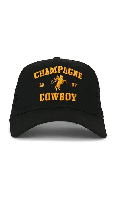 The Laundry Room Champagne Cowboy Trucker Hat | Thumbnail 1 The Laundry Room Champagne Cowboy Trucker Hat | Thumbnail 1