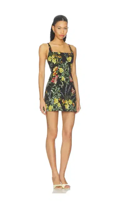 Alice + Olivia Alice + Olivia Julia Scoop Neck Mini Dress | Thumbnail 2 Alice + Olivia Alice + Olivia Julia Scoop Neck Mini Dress | Thumbnail 2