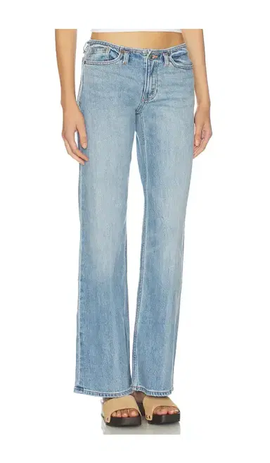 Good American Ghost Waist Low Loose Jean | Thumbnail 2 Good American Ghost Waist Low Loose Jean | Thumbnail 2