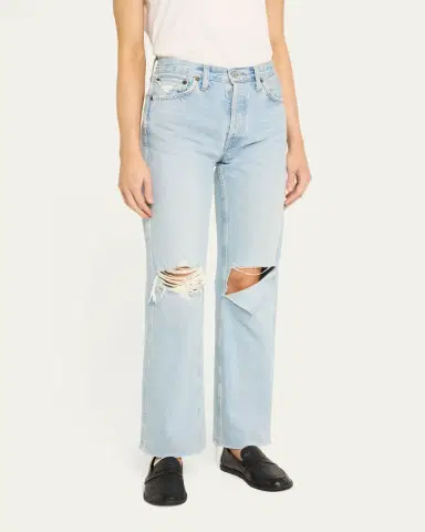 RE/DONE 90s High-Rise Loose Straight Jeans | Thumbnail 4 RE/DONE 90s High-Rise Loose Straight Jeans | Thumbnail 4