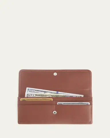 ROYCE New York Monogrammed RFID Blocking Leather Clutch Wallet, Personalized | Thumbnail 2 ROYCE New York Monogrammed RFID Blocking Leather Clutch Wallet, Personalized | Thumbnail 2