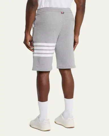 Thom Browne Men's 4-Bar Basic Terry Sweat Shorts | Thumbnail 3 Thom Browne Men's 4-Bar Basic Terry Sweat Shorts | Thumbnail 3