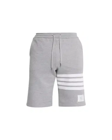 Thom Browne Men's 4-Bar Basic Terry Sweat Shorts | Thumbnail 1 Thom Browne Men's 4-Bar Basic Terry Sweat Shorts | Thumbnail 1