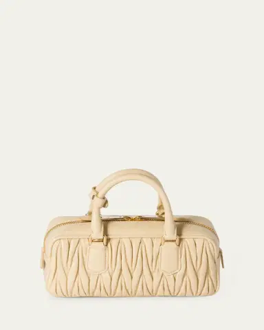 Miu Miu Zip Quilted Leather Top-Handle Bag | Thumbnail 4 Miu Miu Zip Quilted Leather Top-Handle Bag | Thumbnail 4