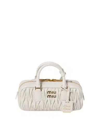 Miu Miu Zip Quilted Leather Top-Handle Bag | Thumbnail 1 Miu Miu Zip Quilted Leather Top-Handle Bag | Thumbnail 1