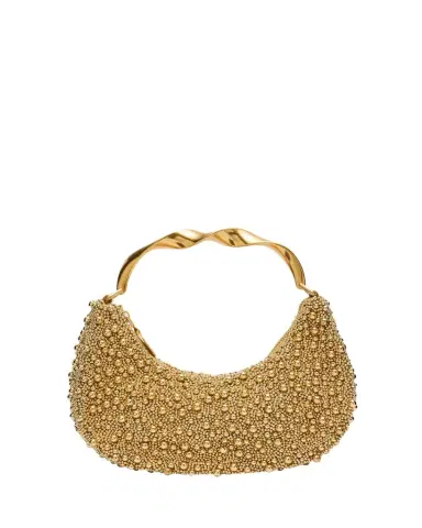 SIMKHAI Evelyn Crescent Beaded Top-Handle Bag | Thumbnail 1 SIMKHAI Evelyn Crescent Beaded Top-Handle Bag | Thumbnail 1