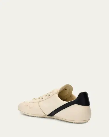 Rick Owens Minimal Leather Low-Top Sneakers | Thumbnail 4 Rick Owens Minimal Leather Low-Top Sneakers | Thumbnail 4