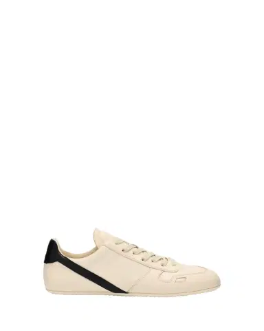 Rick Owens Minimal Leather Low-Top Sneakers | Thumbnail 1 Rick Owens Minimal Leather Low-Top Sneakers | Thumbnail 1