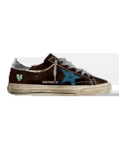 Golden Goose Men 's Super-Star Leather Low-Top Sneakers | Thumbnail 2 Golden Goose Men 's Super-Star Leather Low-Top Sneakers | Thumbnail 2