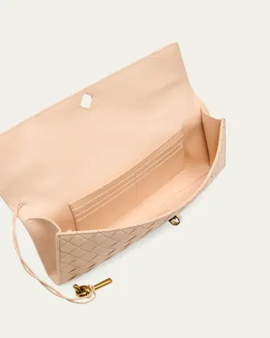 Bottega Veneta Long Andiamo Clutch Bag with Handle | Thumbnail 8 Bottega Veneta Long Andiamo Clutch Bag with Handle | Thumbnail 8