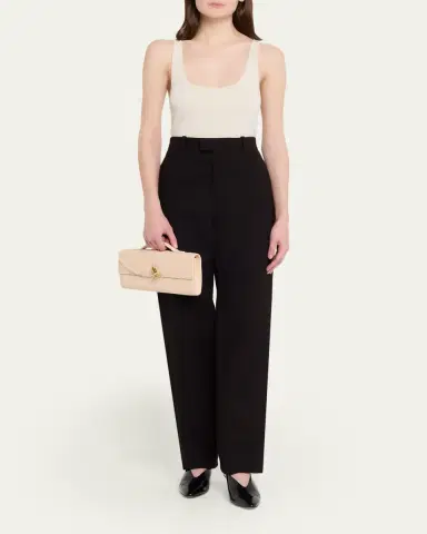 Bottega Veneta Long Andiamo Clutch Bag with Handle | Thumbnail 9 Bottega Veneta Long Andiamo Clutch Bag with Handle | Thumbnail 9