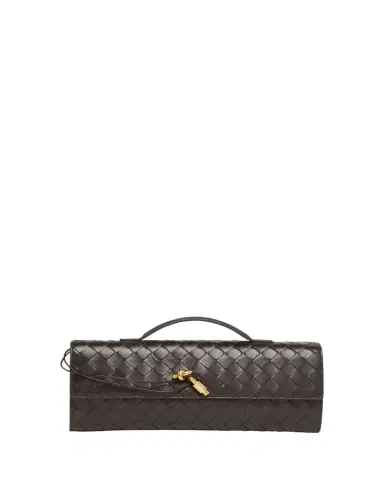 Bottega Veneta Long Andiamo Clutch Bag with Handle | Thumbnail 1 Bottega Veneta Long Andiamo Clutch Bag with Handle | Thumbnail 1