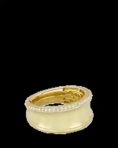 Paul Morelli 18K Yellow Gold Diamond Gallant Ring | Thumbnail 2 Paul Morelli 18K Yellow Gold Diamond Gallant Ring | Thumbnail 2