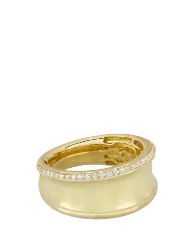 Paul Morelli 18K Yellow Gold Diamond Gallant Ring | Thumbnail 1 Paul Morelli 18K Yellow Gold Diamond Gallant Ring | Thumbnail 1