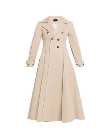 ALICE + OLIVIA Ellie Godet Trench Coat | Thumbnail 1 ALICE + OLIVIA Ellie Godet Trench Coat | Thumbnail 1