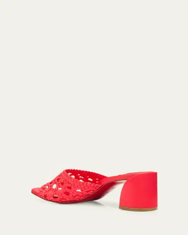 Christian Louboutin 5mm Jane Woven Silk Mule Sandals | Thumbnail 4 Christian Louboutin 5mm Jane Woven Silk Mule Sandals | Thumbnail 4