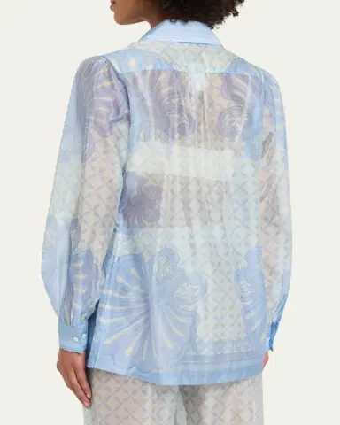 Shani Susan Button-Front Shirt | Thumbnail 3 Shani Susan Button-Front Shirt | Thumbnail 3
