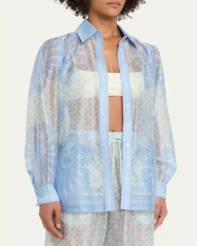 Shani Susan Button-Front Shirt | Thumbnail 4 Shani Susan Button-Front Shirt | Thumbnail 4