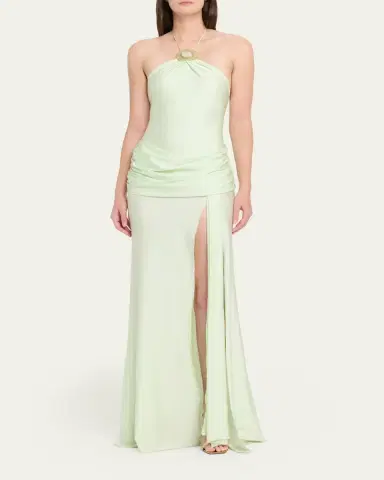 Shani Valentine Draped Maxi Dress | Thumbnail 2 Shani Valentine Draped Maxi Dress | Thumbnail 2