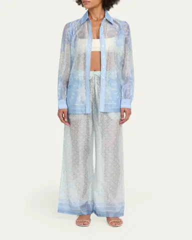 Shani Macey Wide-Leg Drawstring Pants | Thumbnail 2 Shani Macey Wide-Leg Drawstring Pants | Thumbnail 2