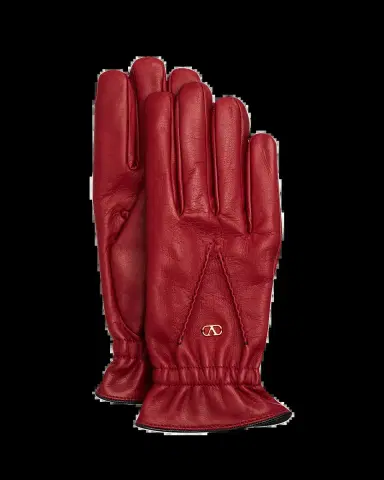 Valentino Garavani VLogo Signature Leather Gloves | Thumbnail 2 Valentino Garavani VLogo Signature Leather Gloves | Thumbnail 2