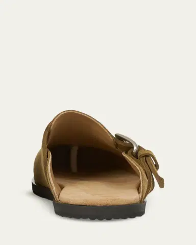 Maison Margiela Men's Tabi Anatomic Split-Toe Suede Mules | Thumbnail 3 Maison Margiela Men's Tabi Anatomic Split-Toe Suede Mules | Thumbnail 3