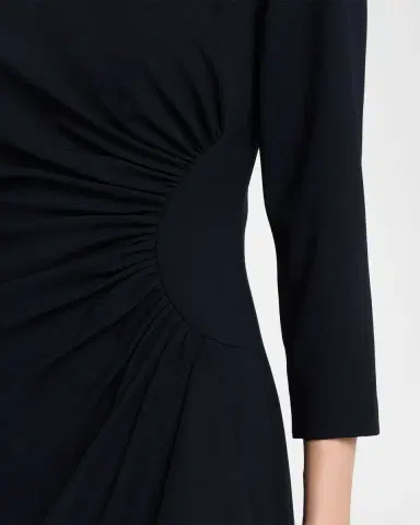 Rickie Freeman for Teri Jon Beaded Draped Crepe Dress | Thumbnail 5 Rickie Freeman for Teri Jon Beaded Draped Crepe Dress | Thumbnail 5