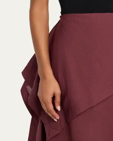 Issey Miyake All Squares Layered Midi Skirt | Thumbnail 5 Issey Miyake All Squares Layered Midi Skirt | Thumbnail 5