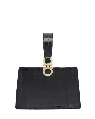 Ferragamo Mini Eel Leather Clutch | Thumbnail 1 Ferragamo Mini Eel Leather Clutch | Thumbnail 1
