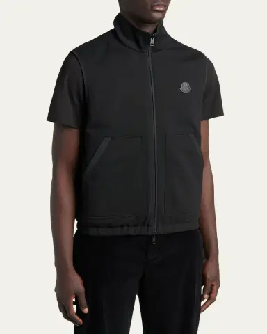 Moncler Men's Logo Vest | Thumbnail 4 Moncler Men's Logo Vest | Thumbnail 4
