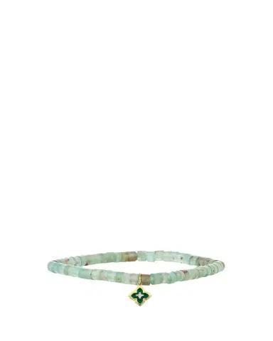 Sydney Evan 14K Yellow Gold & Gemstone Beaded Stretch Bracelet | Thumbnail 1 Sydney Evan 14K Yellow Gold & Gemstone Beaded Stretch Bracelet | Thumbnail 1