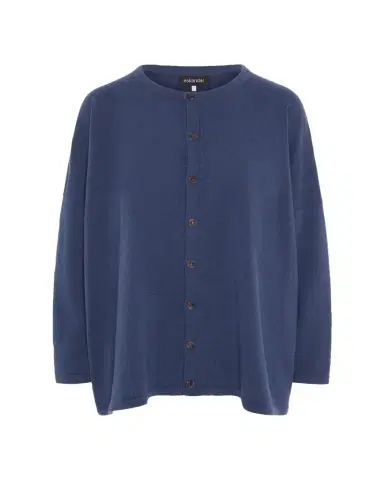 Eskandar Slim Sleeve Cardigan - Mid Plus Length | Thumbnail 1 Eskandar Slim Sleeve Cardigan - Mid Plus Length | Thumbnail 1