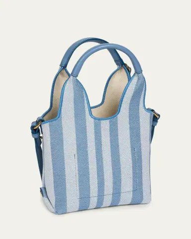 Chloe Stripy Jacquard Tote Bag | Thumbnail 3 Chloe Stripy Jacquard Tote Bag | Thumbnail 3