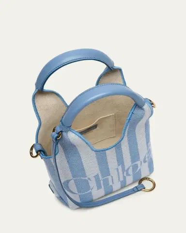 Chloe Stripy Jacquard Tote Bag | Thumbnail 4 Chloe Stripy Jacquard Tote Bag | Thumbnail 4