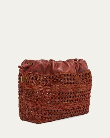 Chloé Summer Banana Mini Raffia Top Handle Bag | Thumbnail 2 Chloé Summer Banana Mini Raffia Top Handle Bag | Thumbnail 2