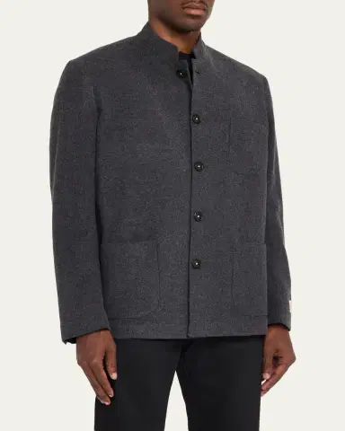 Massimo Alba Men's Wool-Cashmere Blazer | Thumbnail 4 Massimo Alba Men's Wool-Cashmere Blazer | Thumbnail 4