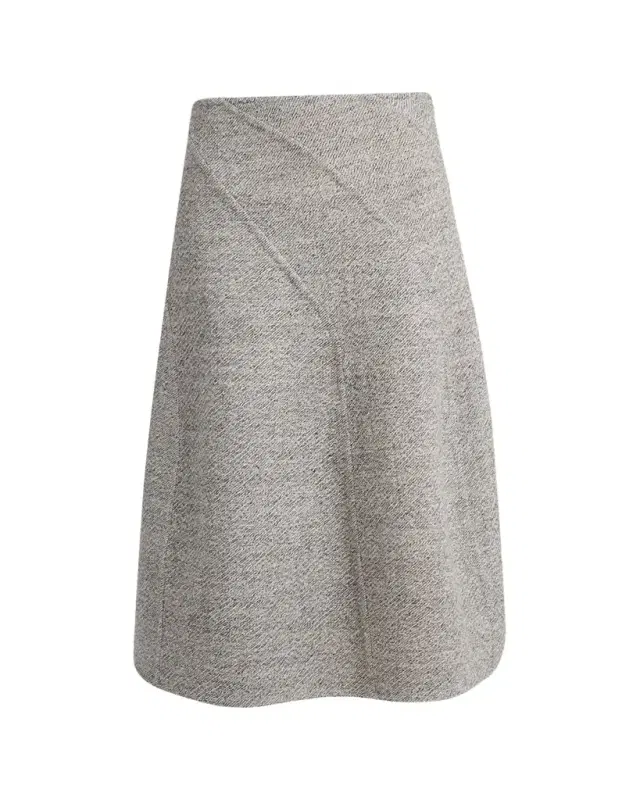Gaelle Paneled Flare Midi Skirt Gaelle Paneled Flare Midi Skirt