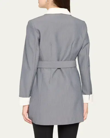 Toccin Valerie Belted Mini Shirtdress | Thumbnail 3 Toccin Valerie Belted Mini Shirtdress | Thumbnail 3