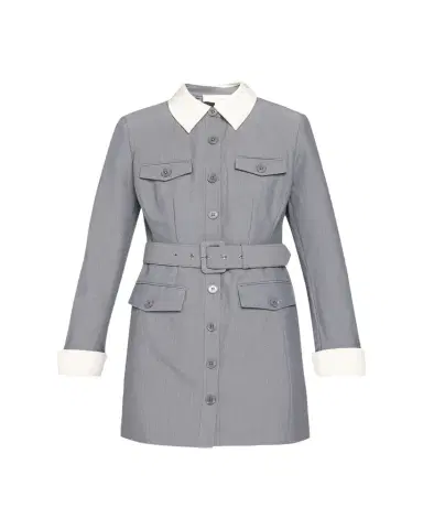 Toccin Valerie Belted Mini Shirtdress | Thumbnail 1 Toccin Valerie Belted Mini Shirtdress | Thumbnail 1