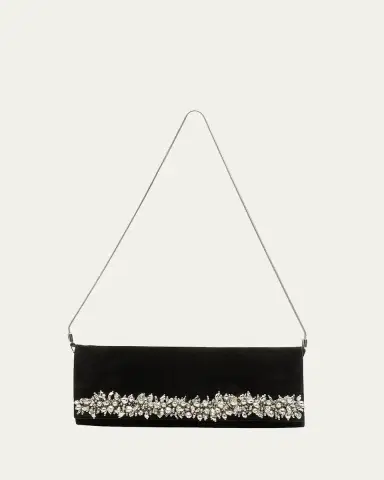 Simkhai River Embellished Suede East-West Clutch | Thumbnail 4 Simkhai River Embellished Suede East-West Clutch | Thumbnail 4