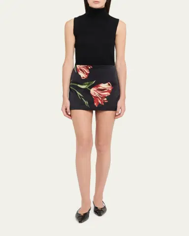ALICE + OLIVIA Rubi Micro Mini Skirt | Thumbnail 2 ALICE + OLIVIA Rubi Micro Mini Skirt | Thumbnail 2