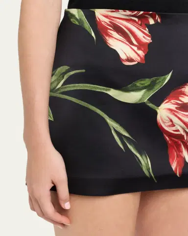 ALICE + OLIVIA Rubi Micro Mini Skirt | Thumbnail 5 ALICE + OLIVIA Rubi Micro Mini Skirt | Thumbnail 5